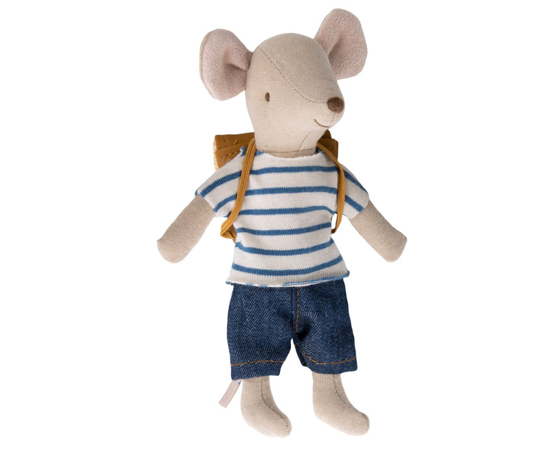 Maileg Tricycle Mouse - Big Brother with Bag