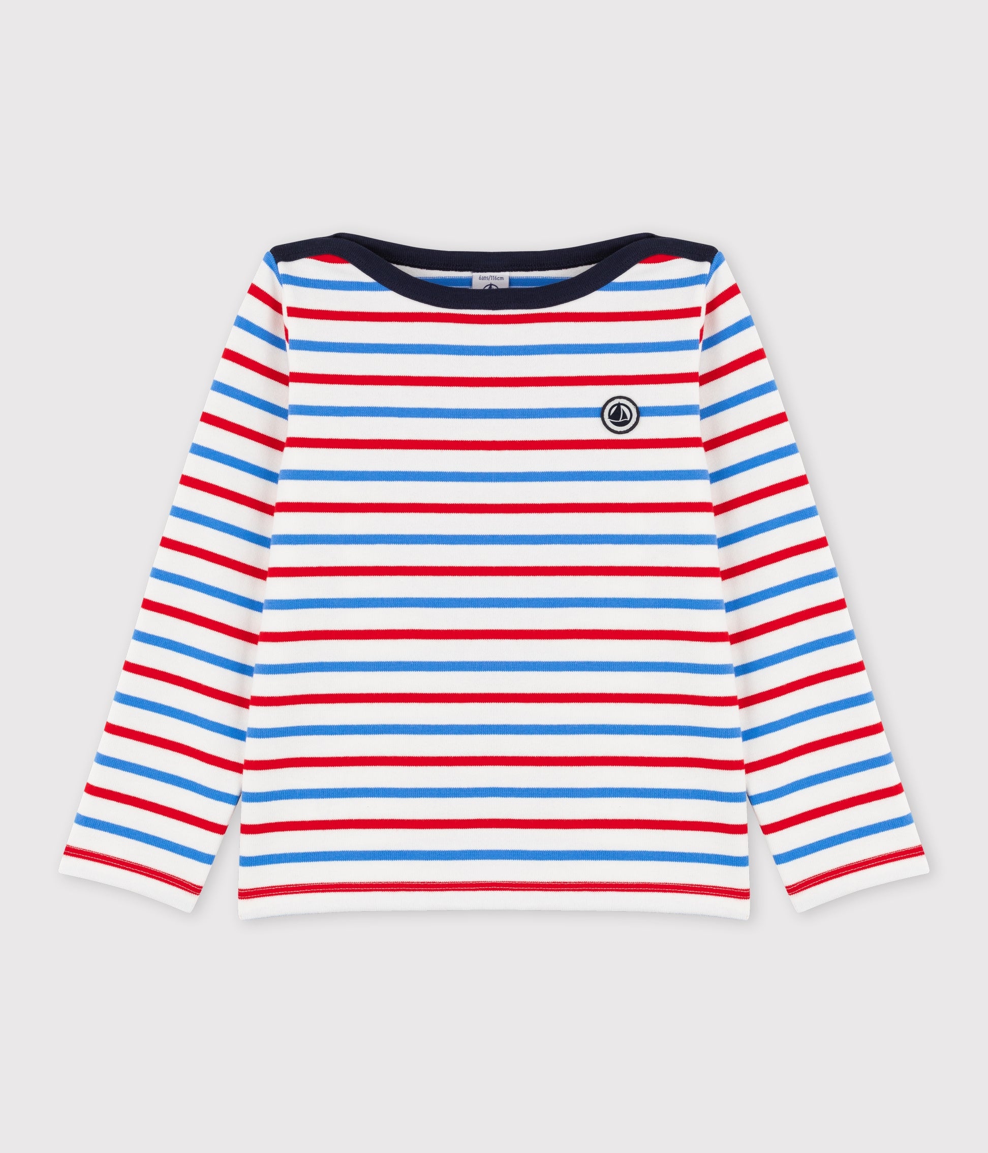 Petit Bateau Longsleeve Multi Stripe Top