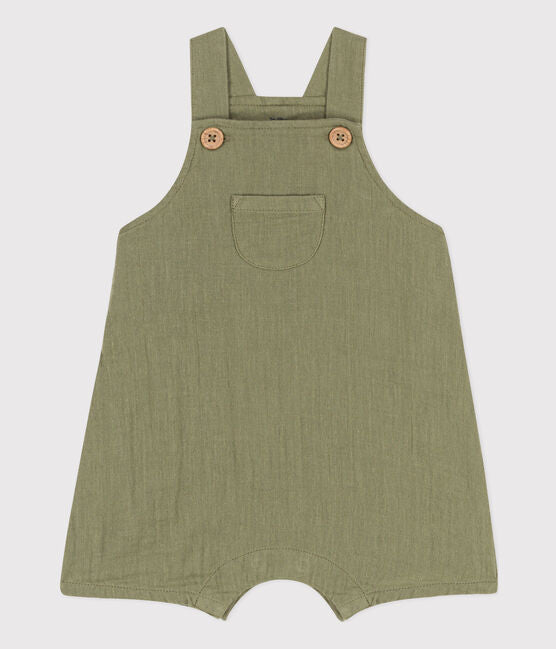 Petit Bateau Baby Short Overall