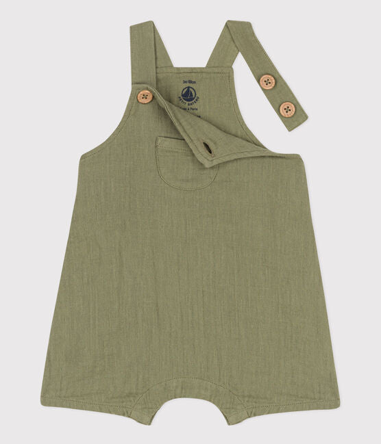 Petit Bateau Baby Short Overall