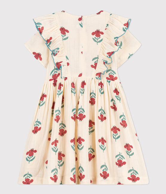 Petit Bateau Floral Cotton Gauze Dress
