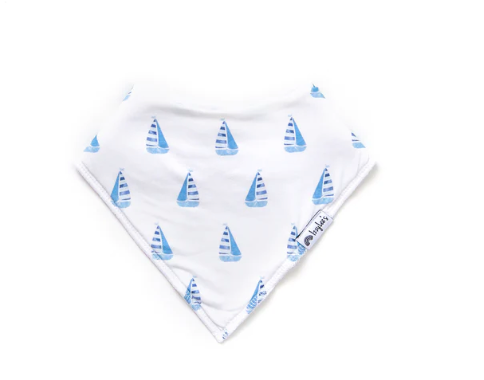 Izzy Lee's Organic Bandana Bib - Cape Cod Sails