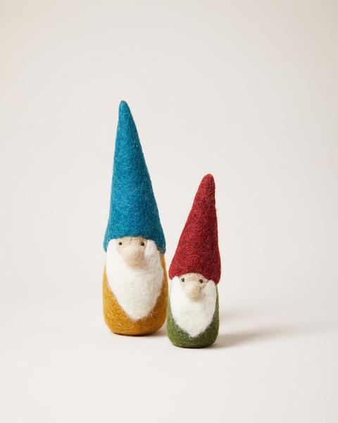 Farmhouse Pottery Felted Woodland Gnome