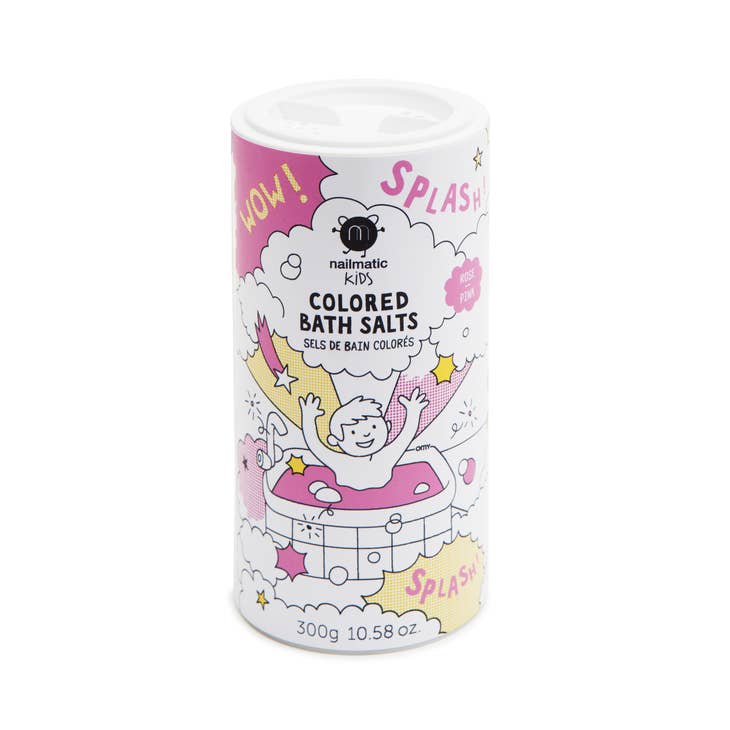 Nailmatic Foaming and Coloured Bath Salts - Pink